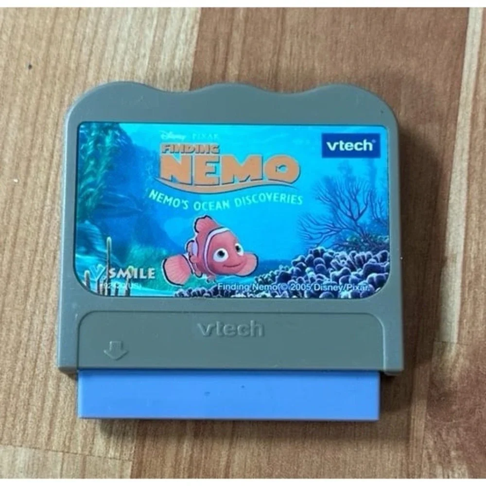 Vtech Vsmile Disney Finding Nemo Learning Video Game Cartridge‎ Shapes Colors
